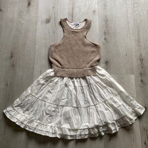 Sofie The Label Rib Knit Tiered Dres